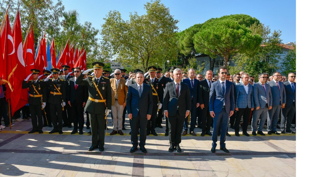 30 AĞUSTOS ZAFER BAYRAMI ÇELENK SUNMA TÖRENİ