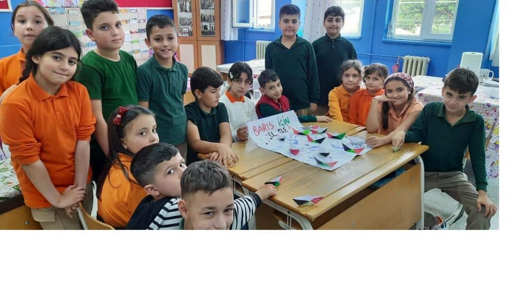 ''Filistin Farkındalık Etkinlikleri'' Kapsamında Okullarımızdaki Çalışmalarımız